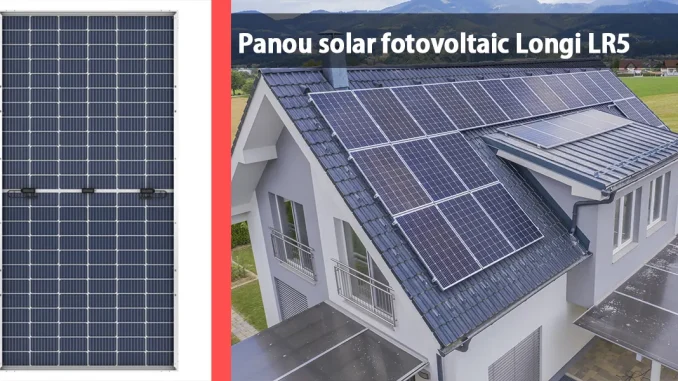 Panou solar fotovoltaic Longi LR5 66HPH 500 M