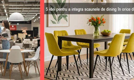 5 idei pentru a integra scaunele de dining în orice decor