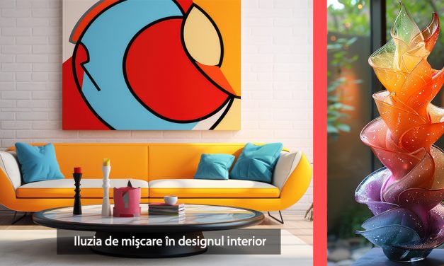 Iluzia de mișcare în designul interior